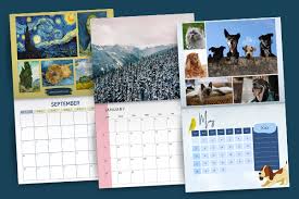 Custom calendar printing for promotional and personal use