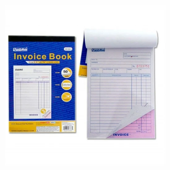 Invoice and journal printing for business documents